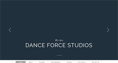 Desktop Screenshot of danceforceallstars.com